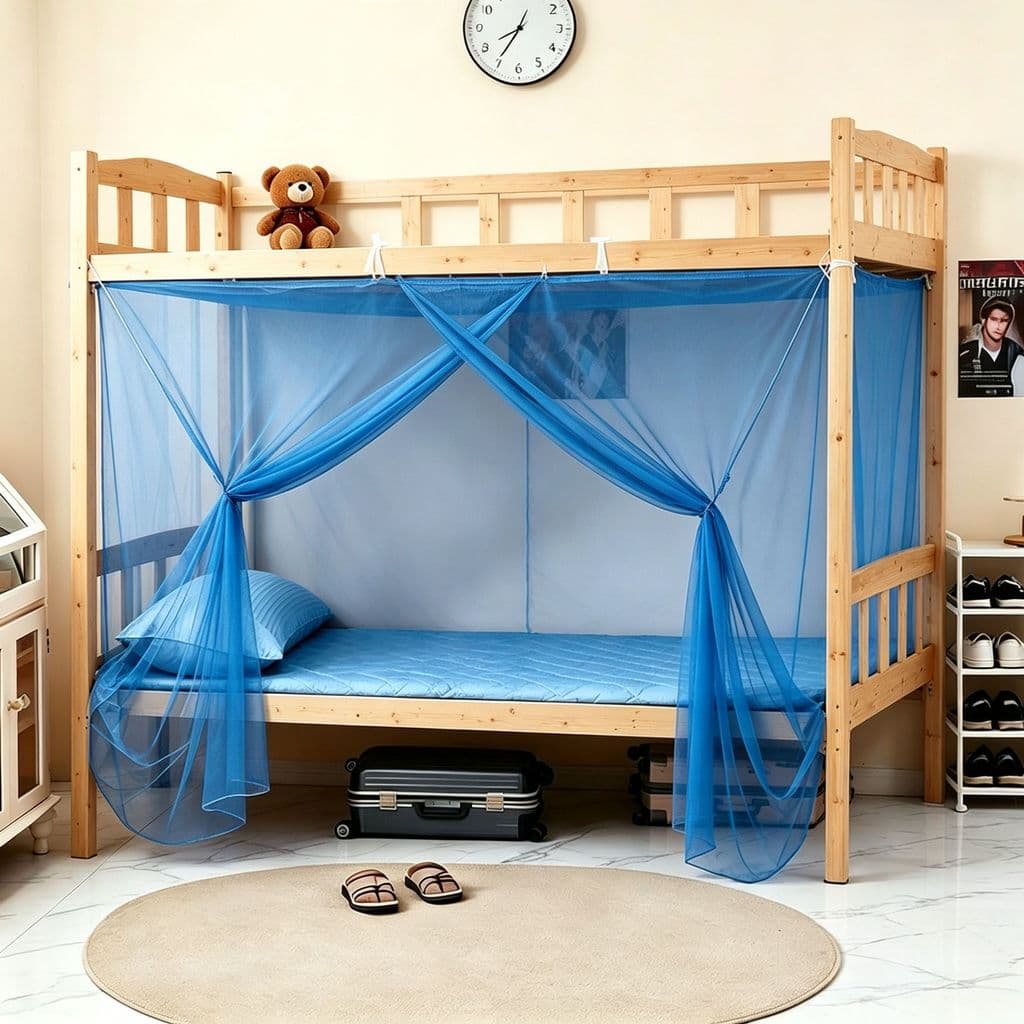 XYLBY14 estudante Anti-mosquito mosquiteiro dormitório mosquiteiro superior inferior beliche cama de solteiro 0.9/1.2m a