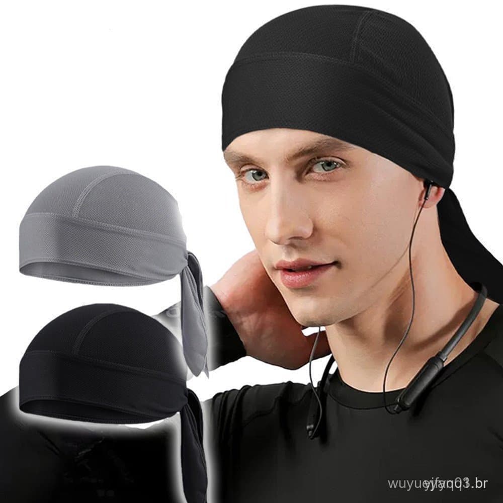 Faixa de Cabeça para Ciclismo Masculina, Respirável e Elástica, Adequada para Motociclismo ao Ar Livre