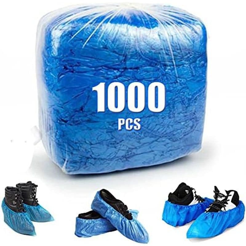 Capas Para Sapatos Descartáveis 1000 PCS (500 Pares) Reutilizáveis Botas À Prova D'água , Duráveis Imóveis , Viagens , C