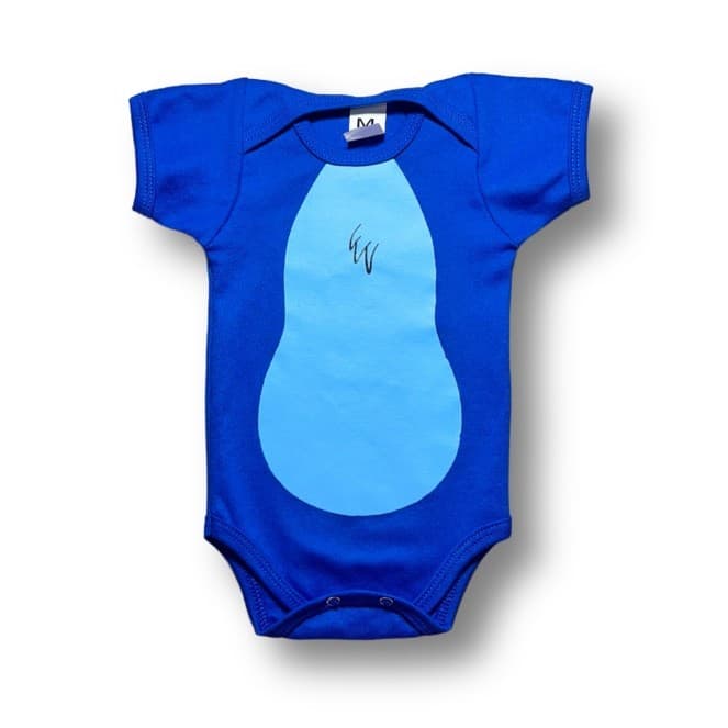 Body Bebê Temático Stich 100% Algodão.