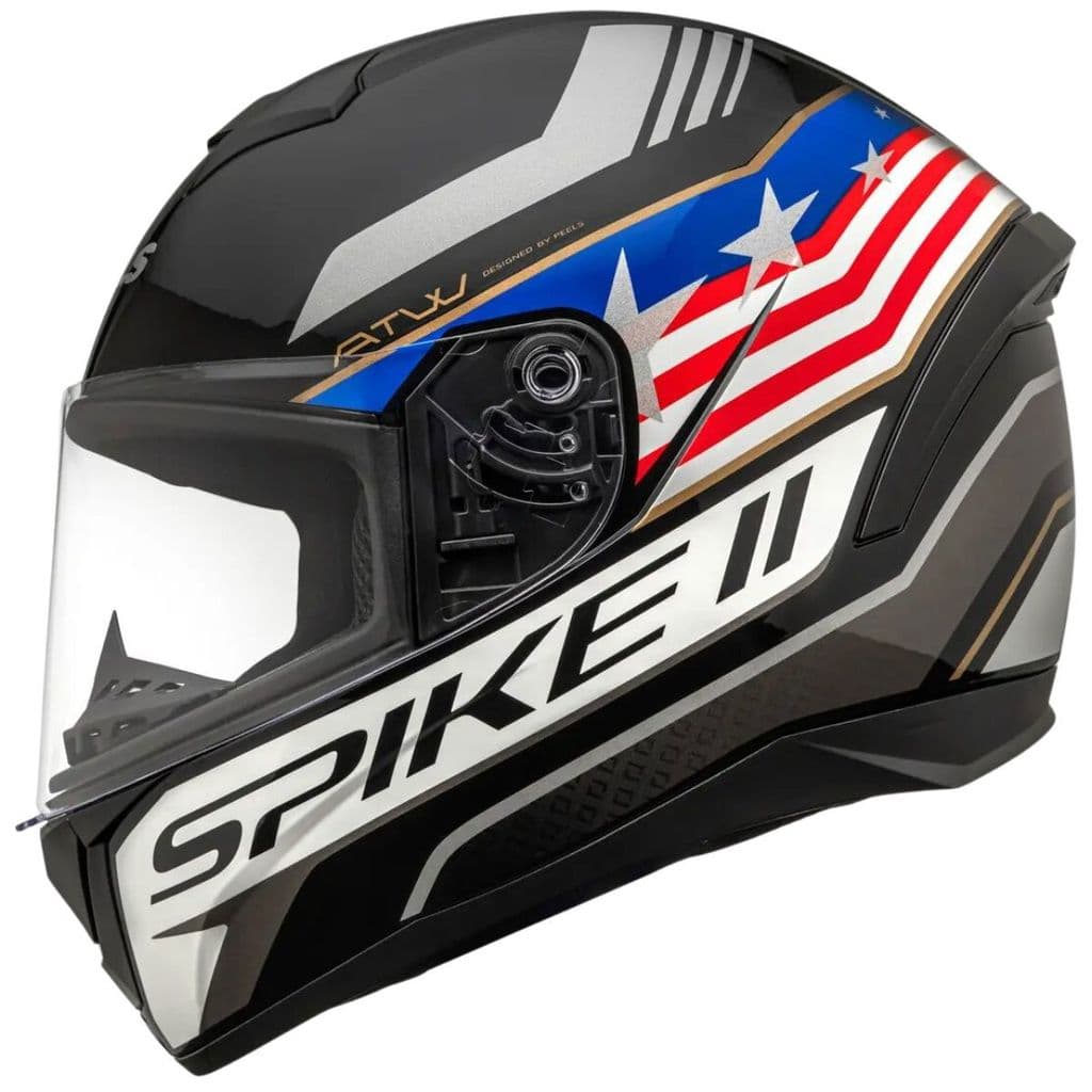 Capacete Peels Spike II ATW EUA Preto 56