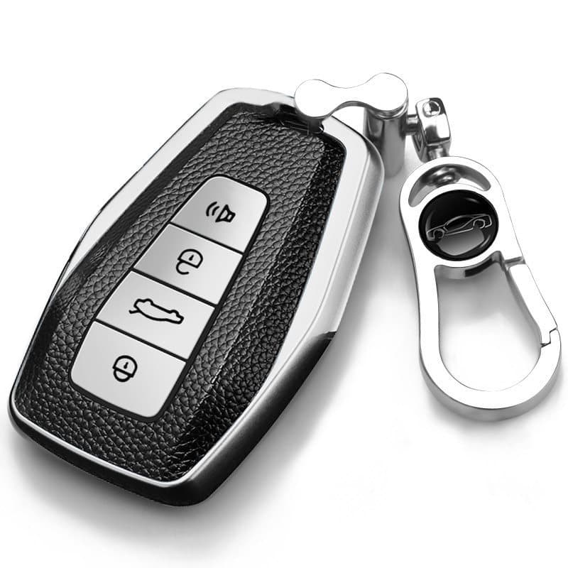 Adequado para 20/21 Geely Vision X6 caso chave do carro tipo nobre versão de transporte asiático caso protetor chaveiro
