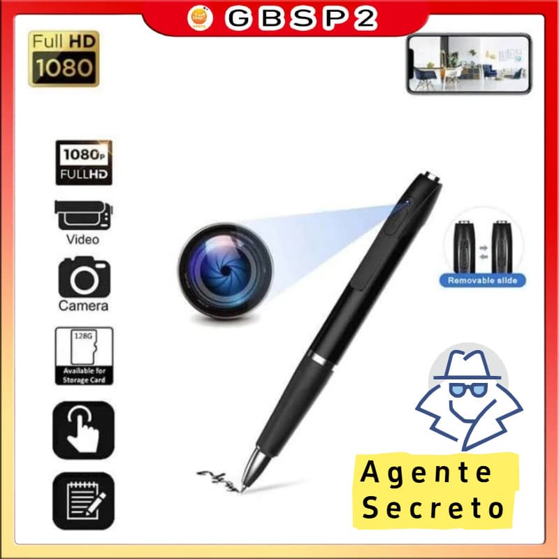 Micro Câmera Espiã Disfarçada Caneta Tira Foto 1080p gravador de vídeo digital dv gravador de voz portá dvr
