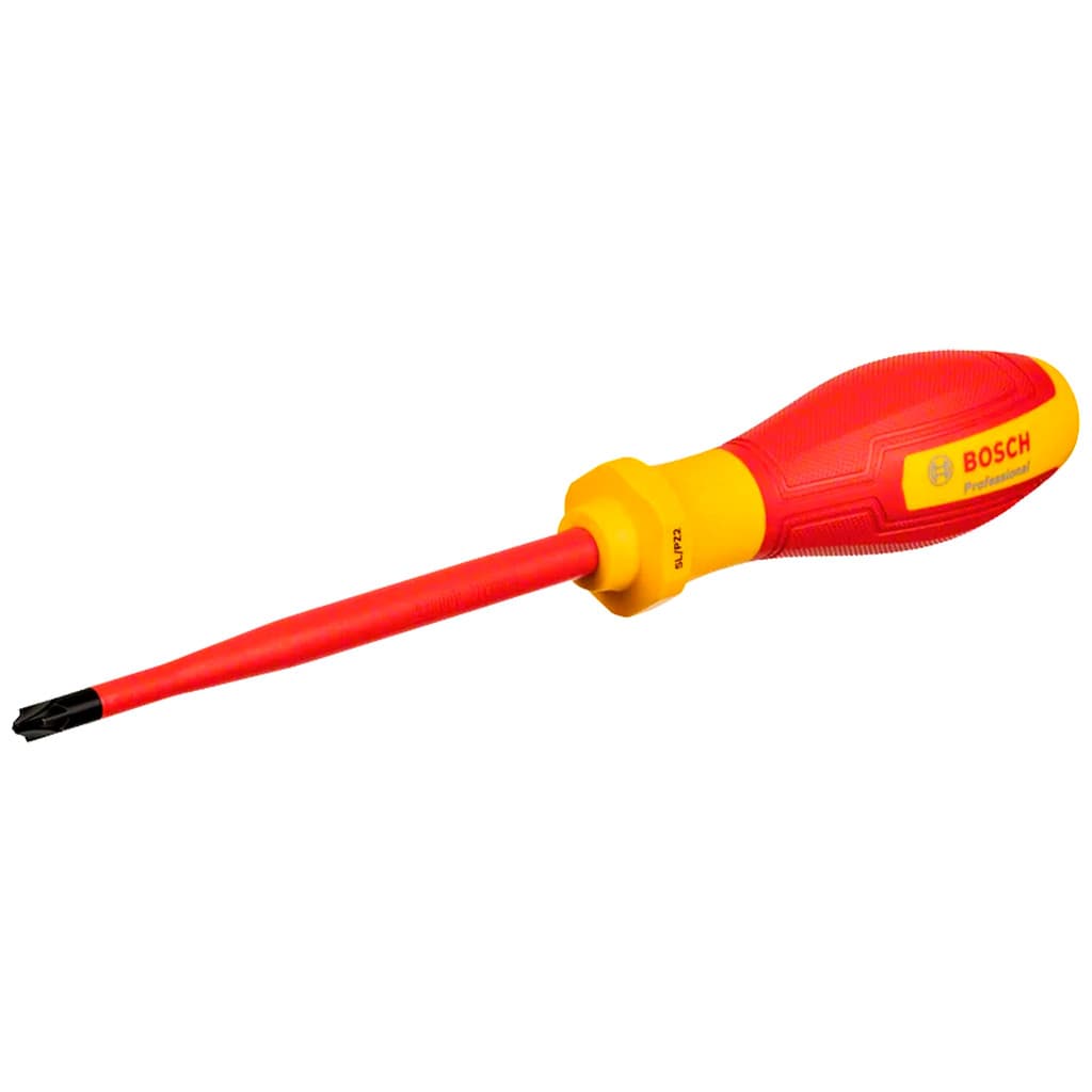 Chave Pozidriv VDE SL/PZ2 125mm 1600A02ND7 - BOSCH