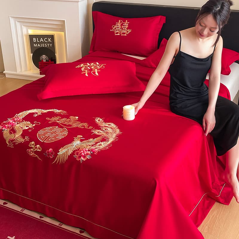 Roupa de cama de casamento