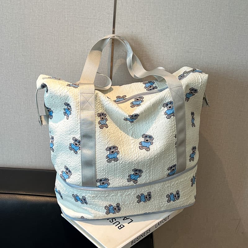 Bolsa feminina para maternidade, Super grande capacidade, leve, à prova d'água, viagem de negócios de curta distância, b