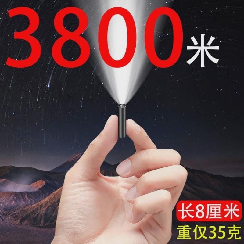 Lanterna luz forte recarregável Super brilhante ao ar livre à prova dwaterproof água de longo alcance doméstico multifun