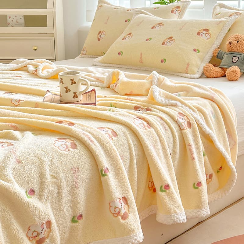 W inverno grosso cobertor capa cobertor escritório Nap cobertor cama flanela folha de cama ar condicionado sofá cobertor