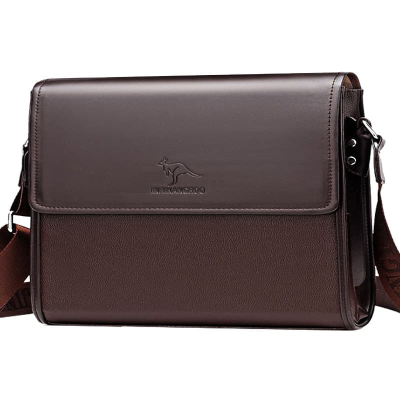 2026 novo estilo de couro genuíno bolsa de ombro masculina bolsa mensageiro mochila de negócios bolsa Casual de co