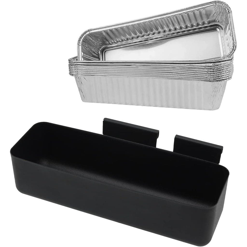 Conjunto de Forros de Alumínio para Bandejas Coletoras de Gordura MixRBBQ para Acessórios de Churrasqueiras Camp Chef, S