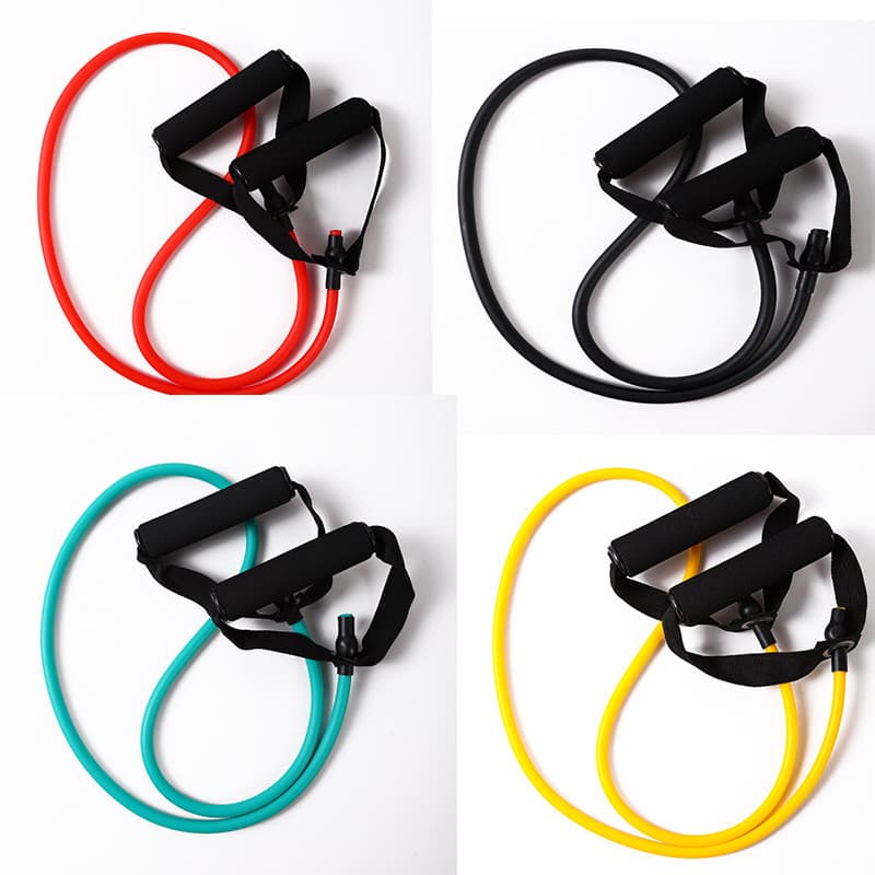Corda elástica Fitness feminino corda de tensão masculino elástico fino volta exercício braço elástico ombro pescoço alo