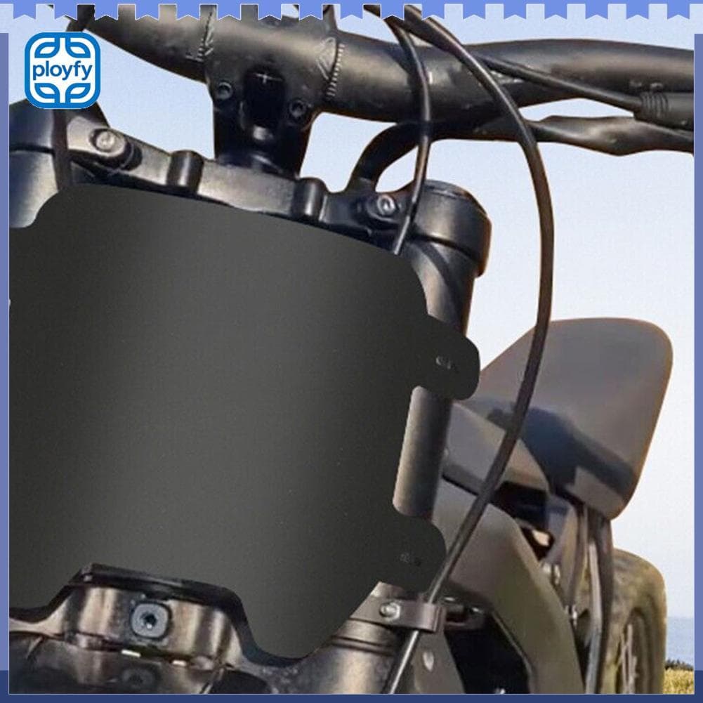 Ployfy Placa de identificação frontal para motocicleta, licença de substituição para bicicleta elétrica Light Bee,