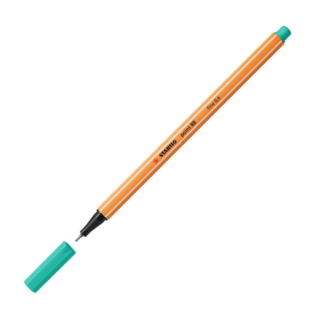 Caneta hidrográfica Fine Point 88/13 Verde água Stabilo