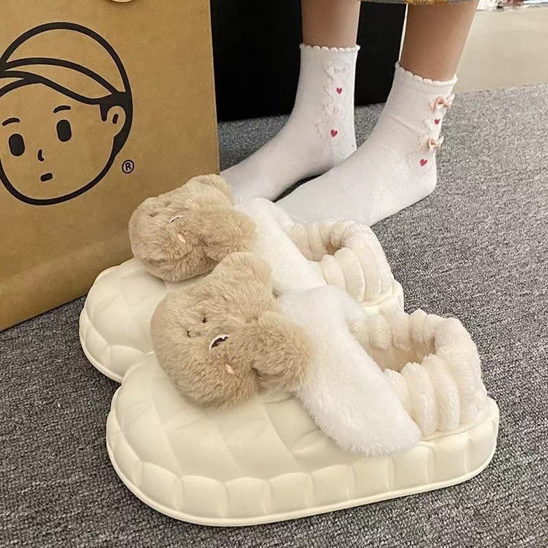 Chinelos de algodão masculino 2025 novo estilo inverno casal casa interior antiderrapante quente salto destacável sapato