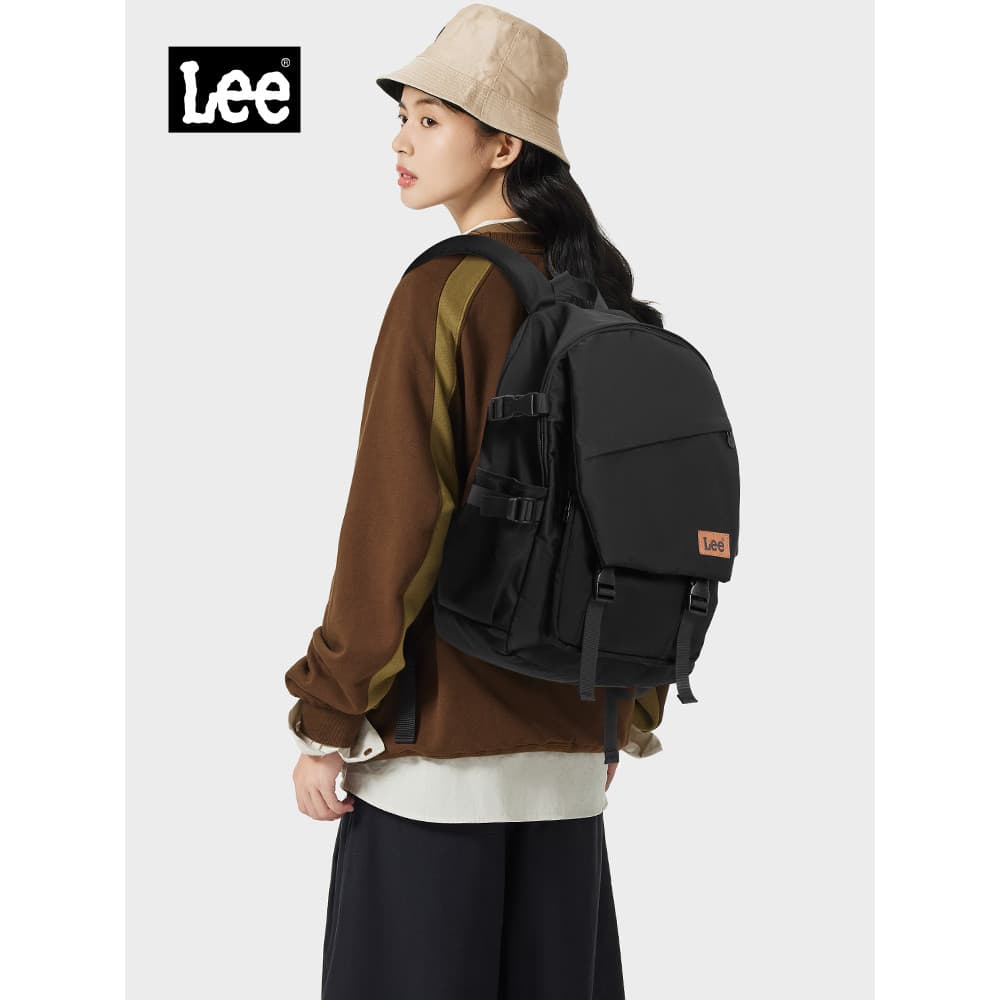 Lee lazer ao ar livre saco de viagem moda feminina mochila caminhadas grande capacidade Commuter 47cm saco do computador