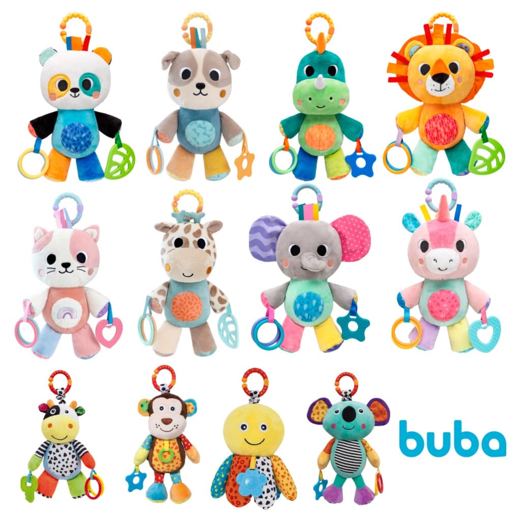 Móbile para Bebê Bichinho de Pendurar Treme Treme Buba Menino Menina