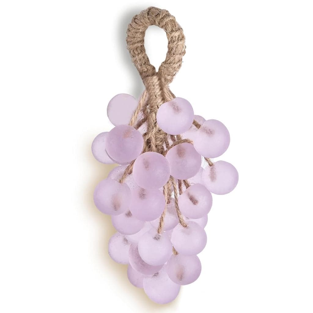 Sabonete KYDA de Uva Rosa, Sabonete Artesanal de Processo a Frio, Sabonete em Forma de Cacho de Uva, Sabonete Decorativo
