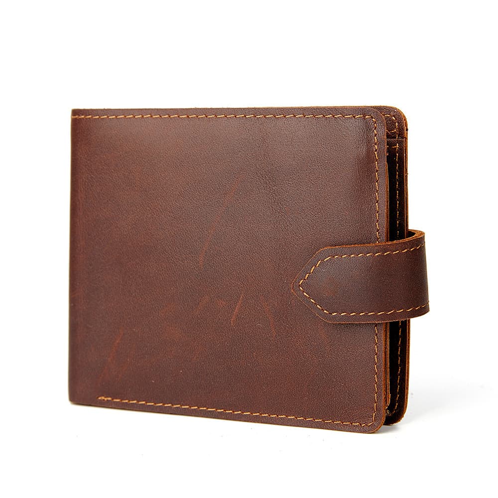 | carteira masculina grande | 【carteira masculina couro】 carteira masculina pequena ⚘Nova marca de couro genuíno carteir