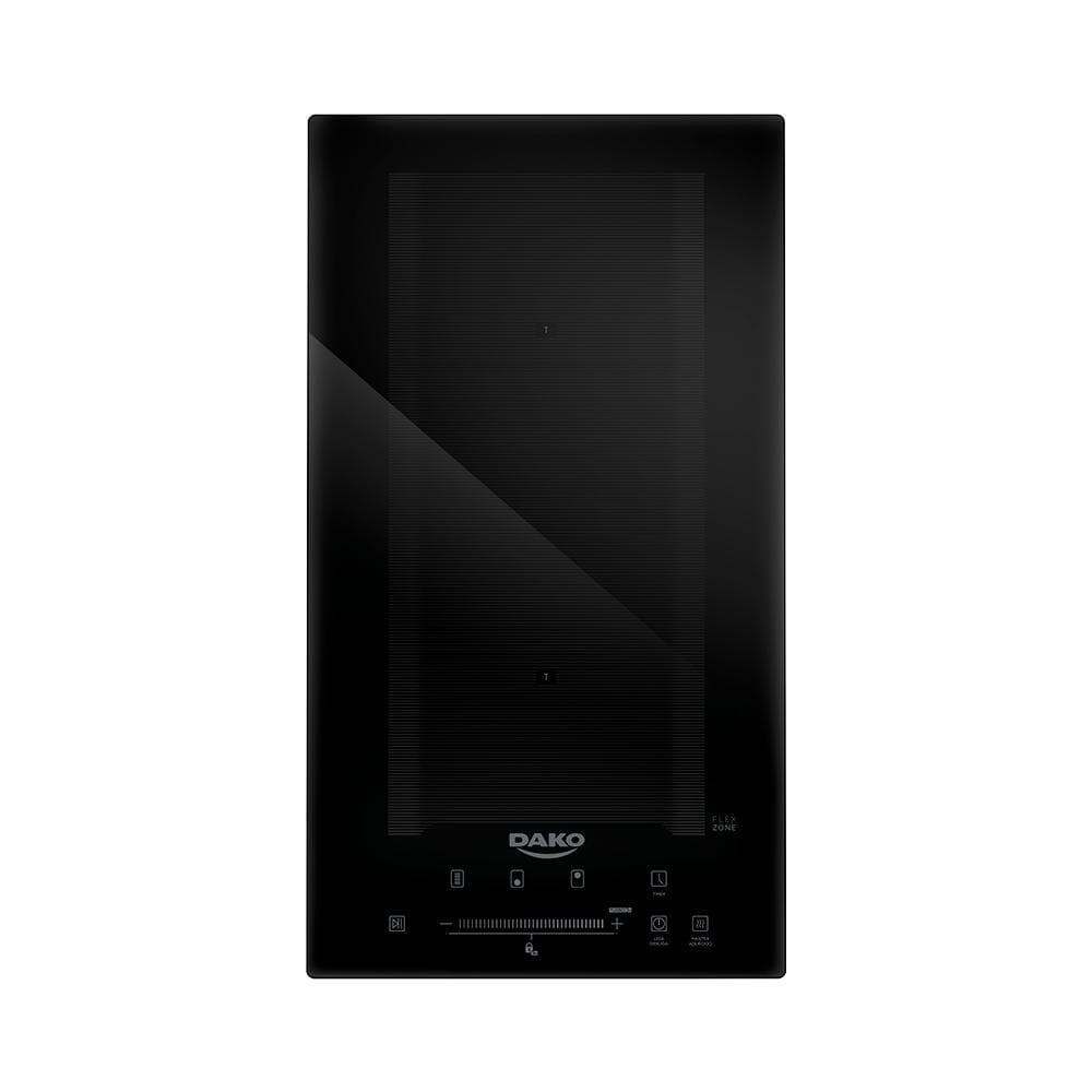 Cooktop de Indução Dako 2 Zonas Flexível 3500W 220V Tomada 16A Com FlexZone e Painel Touch