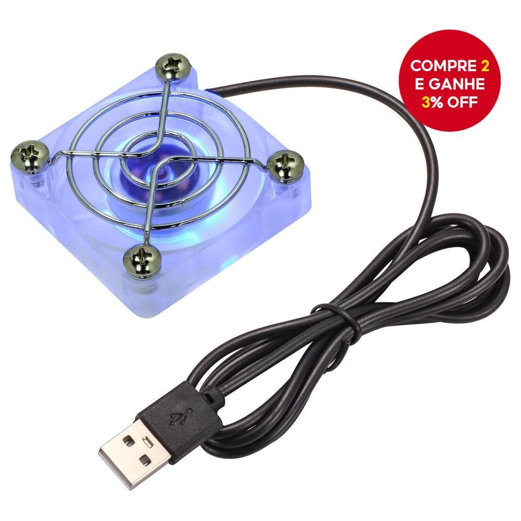 Ventilador Sem Escovas USB De 50mm 5V DC , Para Umidificador Projetor Aromaterapia Série Pequenos Aparelhos Substituição