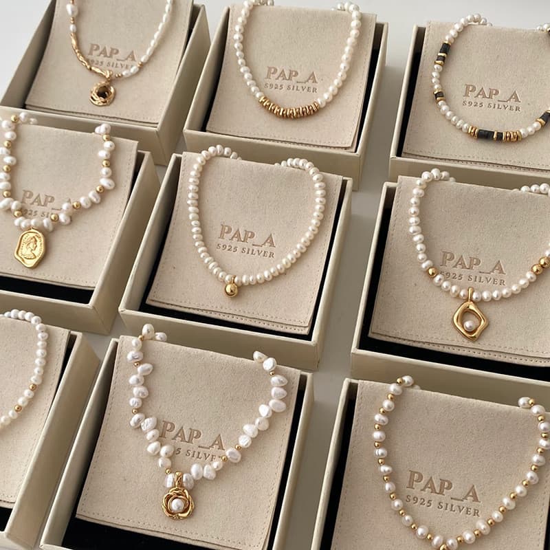 Shijia colar de pérolas feminino nicho luz Design de luxo High-End elegante clavícula corrente colar camisola corrente g