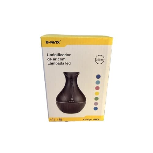 Umidificador E Aromatizante De Ambiente 200ml Usb Silencioso
