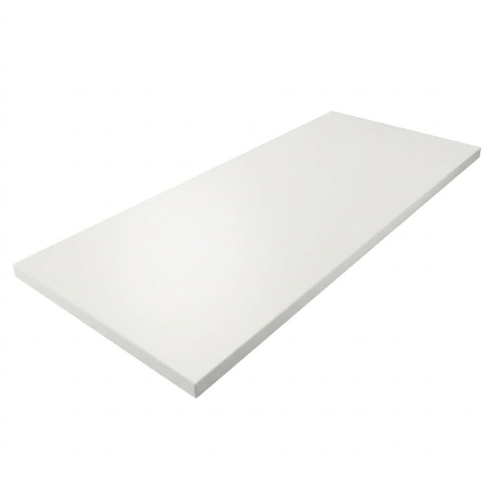 Prateleira em MDF 105x35 Branco Espessura de 18mm Tamanho 35x105 Tabúa 100% MDF Madeira Tamanhos Personalizados
