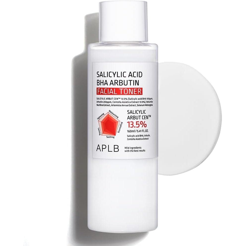 Tônico Facial APLB com Ácido Salicílico BHA e Arbutina |   Ácido Salicílico, Árbuta, CEN ™   13,5% 5,41 FL.OZ/Cuidados c