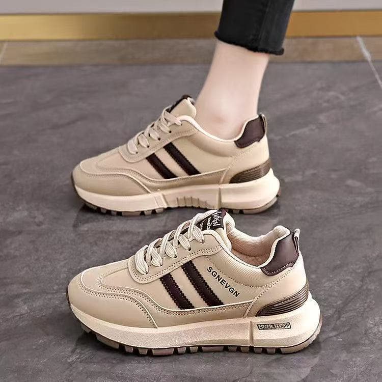 Armário de sapatos pisando na merda sentir sapatos femininos Forrest Gump tênis feminino 2026 novo estilo primavera outo