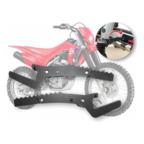 Pedaleira Garupa Crf250 / Crf 300f Carona Universal Crf 250f/300f Passageiro pedaleira do carona para crf em aço e inox