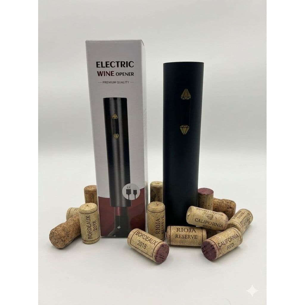 Abridor Elétrico de Vinho Com Carrgador Usb