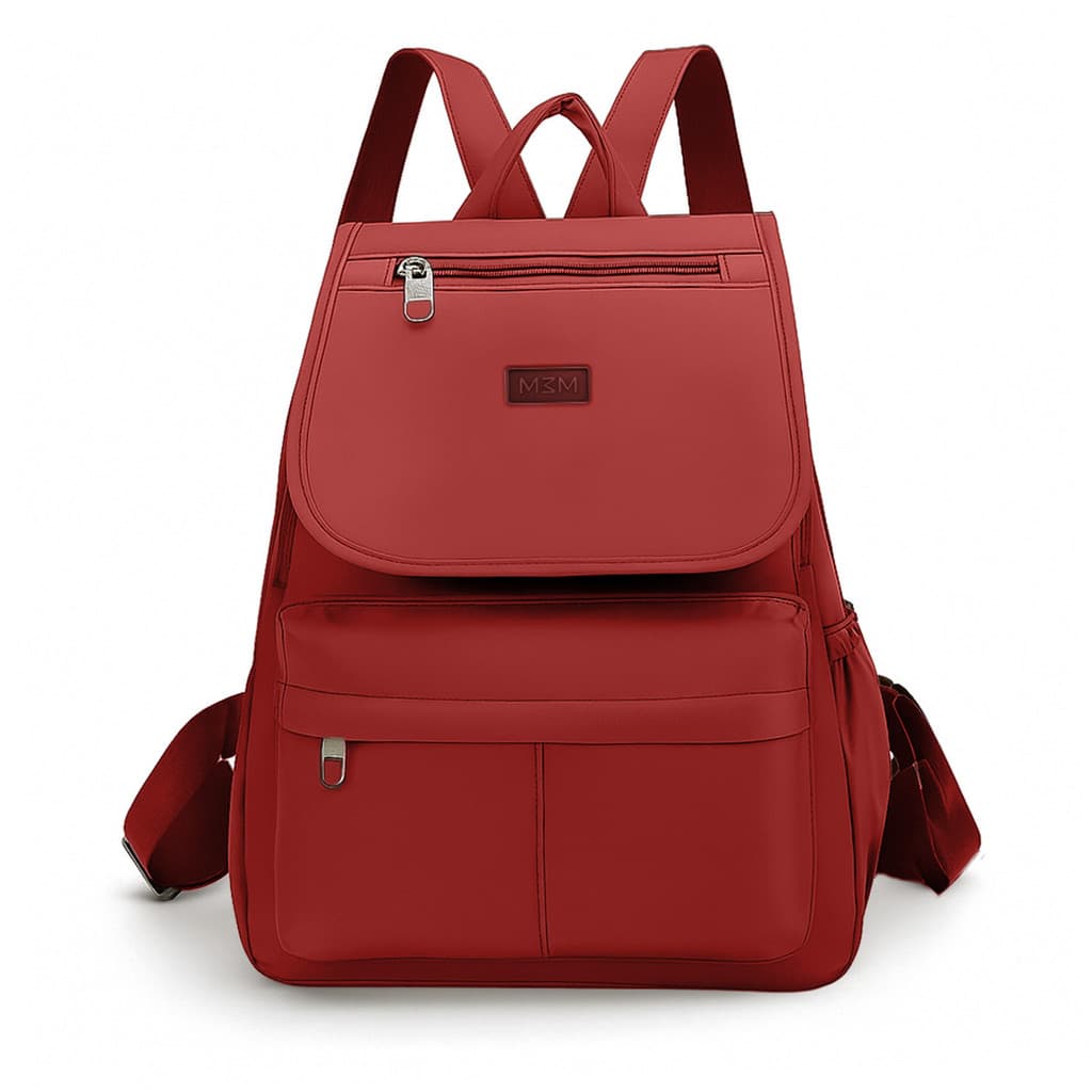 Mochila Feminina Escolar Bolsa Casual Media Alça De Mao