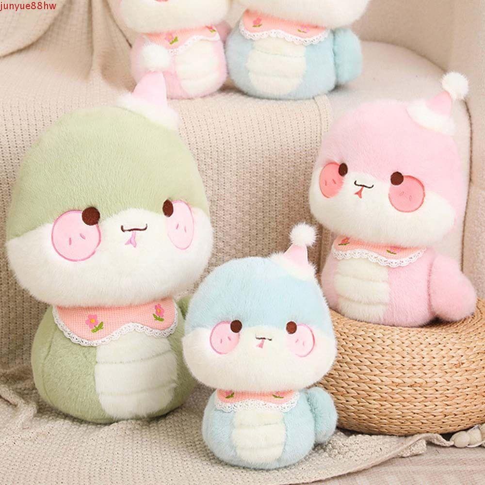 JUNYUE 2025 Brinquedo De Mascote De Ano De Cobra , Boneca De Pelúcia De Desenho Animado Fofo , Da Sorte De Anime
