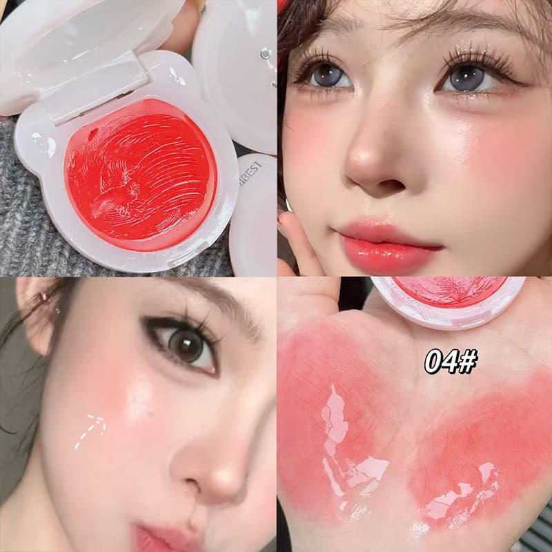 Vitalidade urso brilho de água Blush creme multiuso alto brilho reparação iluminar expansão Facial encolher cor expansão