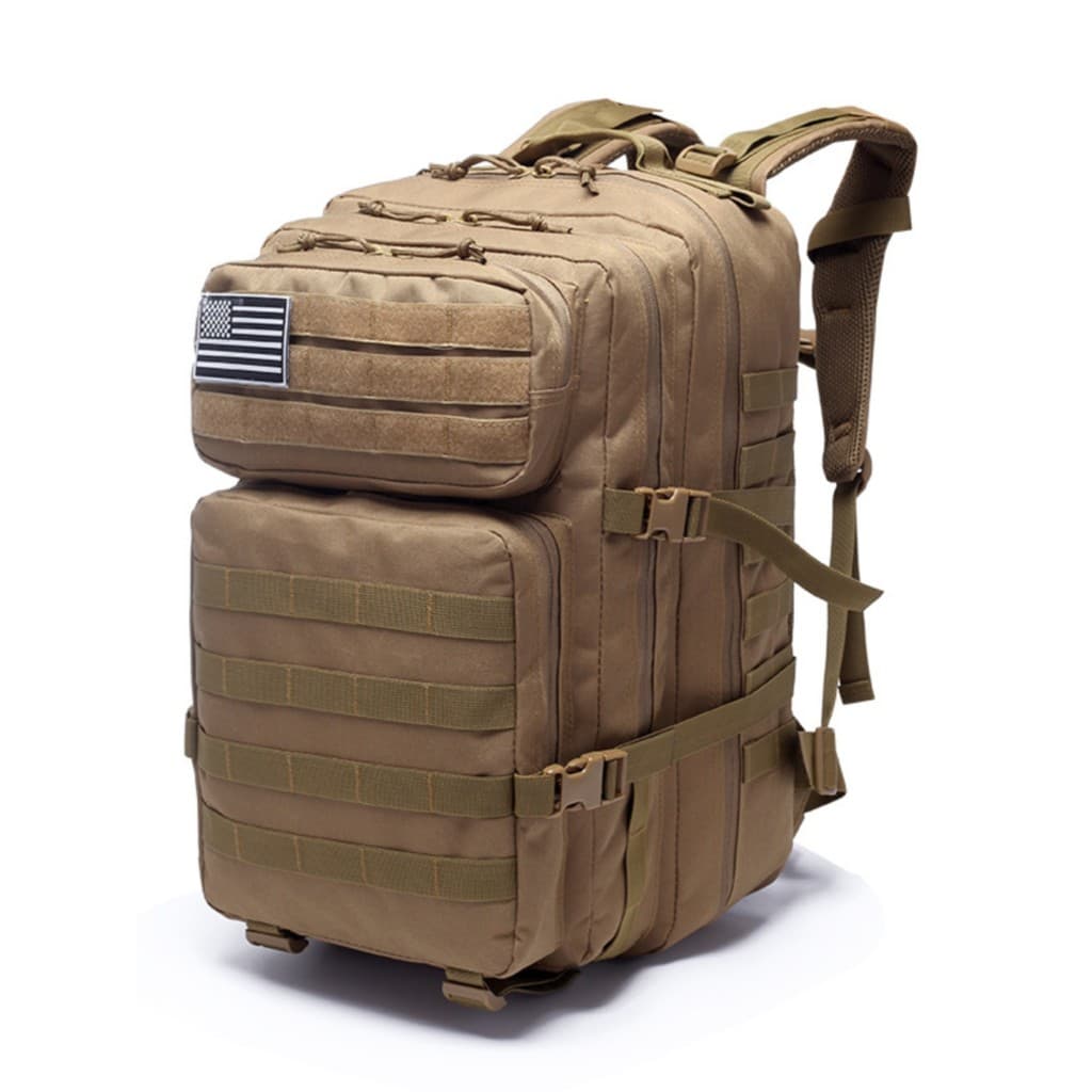 Mochila tática ao ar livre saco de ataque grande capacidade à prova dwaterproof água combate montanhismo saco viagem cam