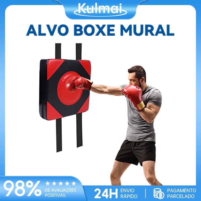 Kulmai Alvo De Boxe Mural 30x30cm Sem Furo - Alvo de Parede para Treino, Academia e Artes Marciais