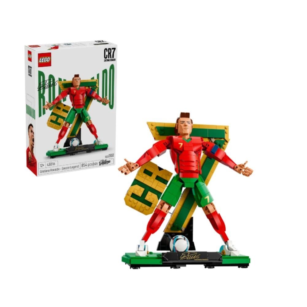Lego Editions Lenda do Futebol Cristiano Ronaldo 43016