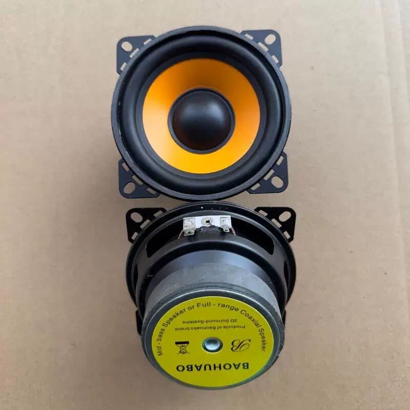 [Seleção Premium] Sistema de áudio coaxial para carro Baohua Berlin Sound de 4 polegadas, 5 polegadas, 6,5 polegadas e 4