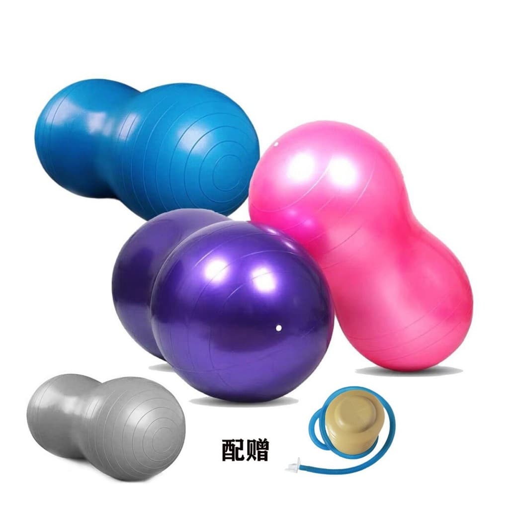 Pvc Yoga bola engrossado à prova de explosão bola de amendoim crianças adulto reabilitação treinamento cápsula massagem