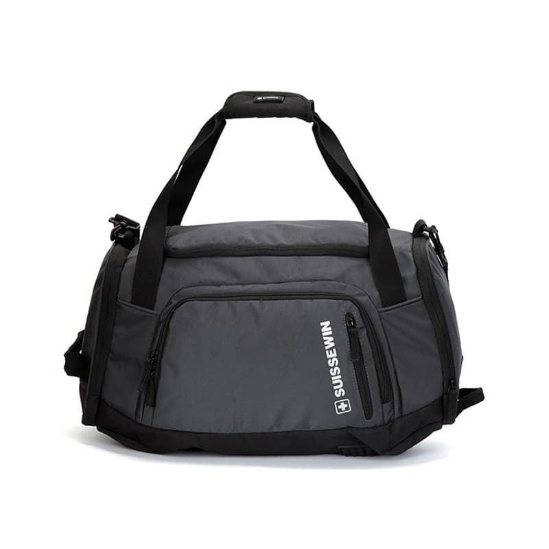 SUISSEWIN Lazer Bolsa Esportiva de Grande Capacidade Aptidão Bolsa de Treinamento de Separação Seca e Molhada Bolsa de V