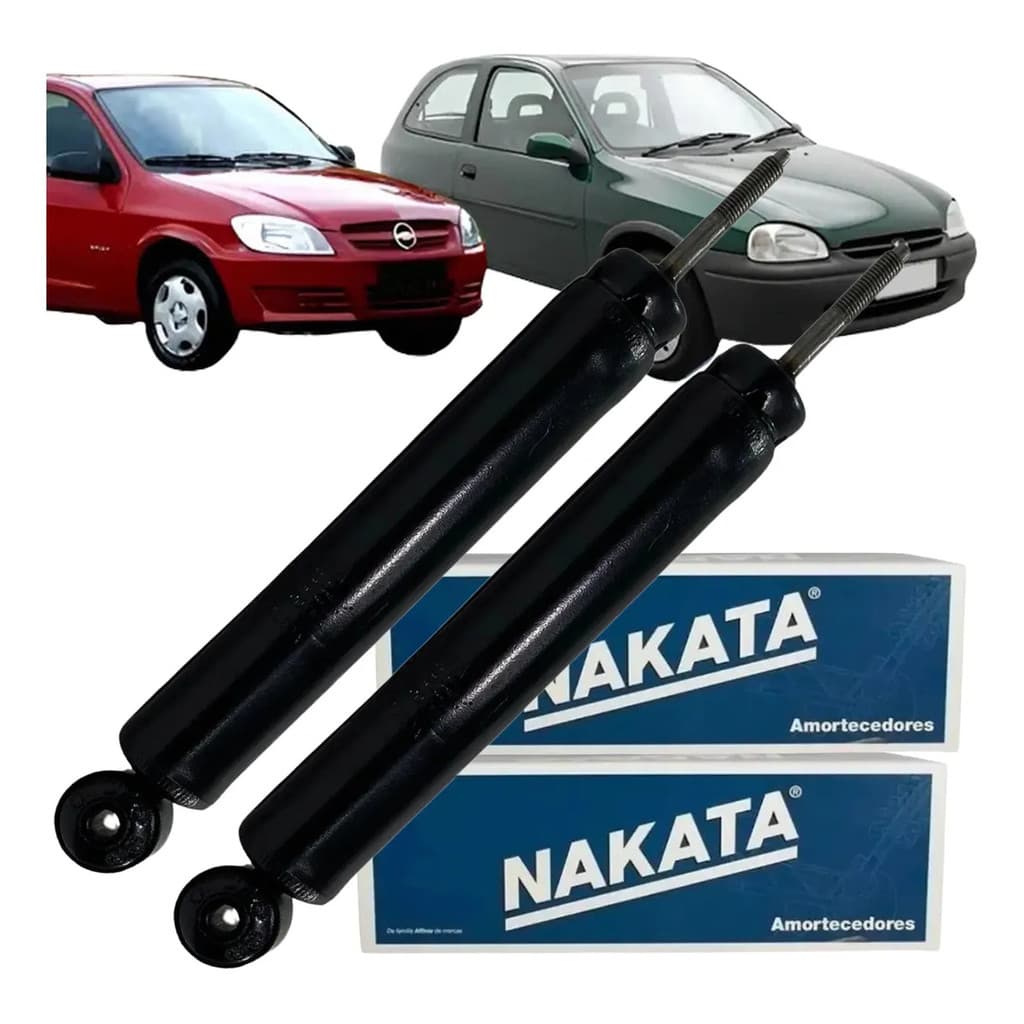 Par Amortecedor Traseiro Nakata Celta Sedan Corsa Classic