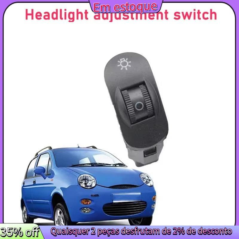 S11-3772051 Botão Do Interruptor De Ajuste Farol Para Peças De Motor De Carro Chinês QQ/QQ3