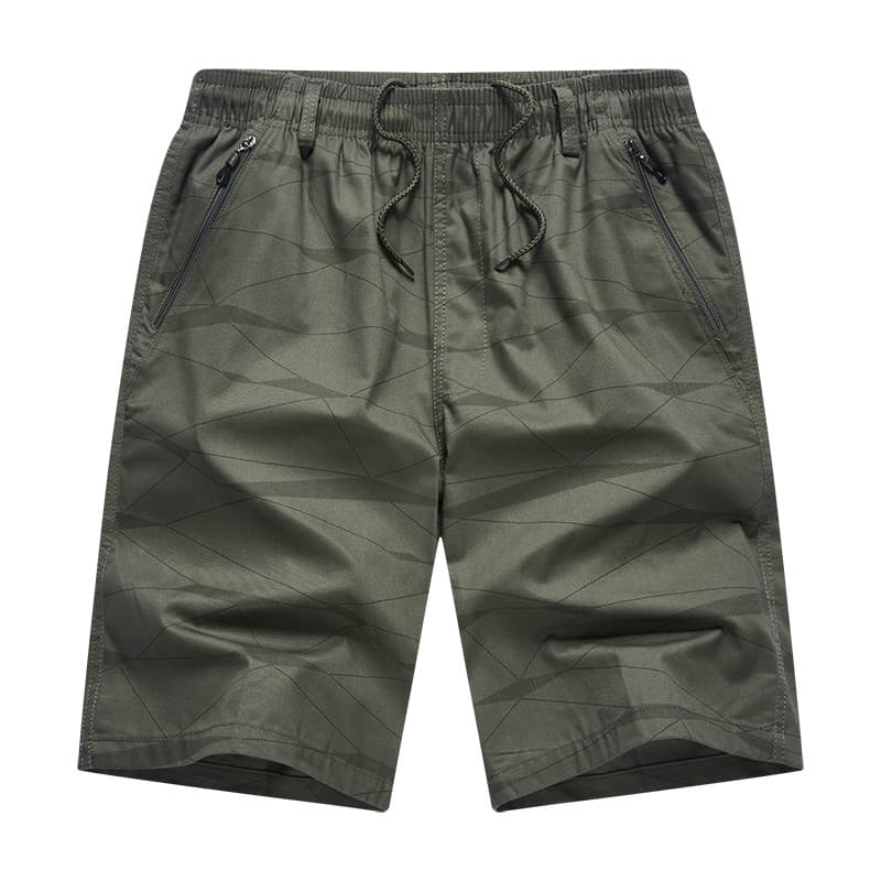 Shorts gerais masculinos verão solto calças médias ao ar livre puro algodão Multi-bolso Casual calças de cinco pontos ca