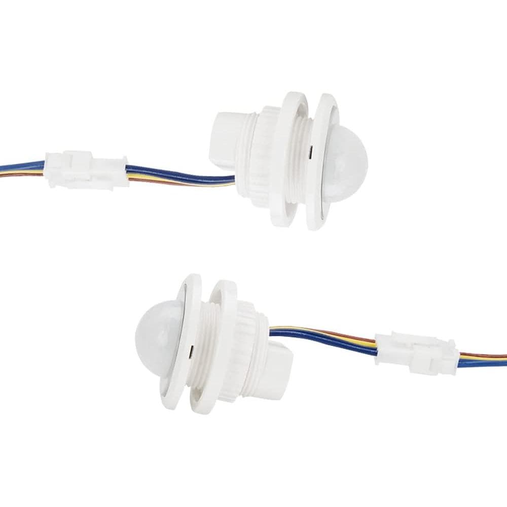 QDenglamp. Mini Interruptor de Luz com Sensor de Movimento, Sensor PIR, Detecção Inteligente, Atraso de Tempo Ajustável,