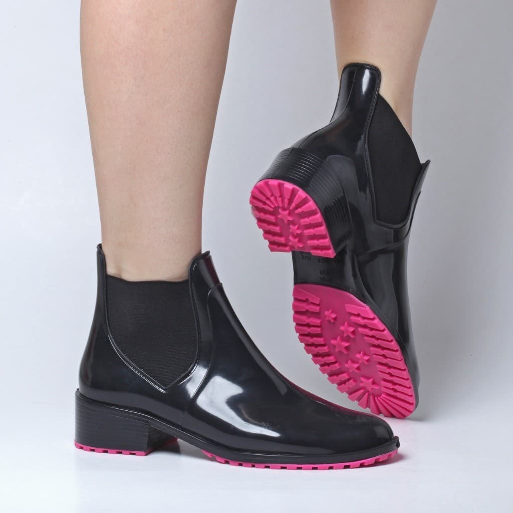 Bota Galocha Feminina Impermeável Chuva Frio colorida Lux lX eXCLUSIVO 26