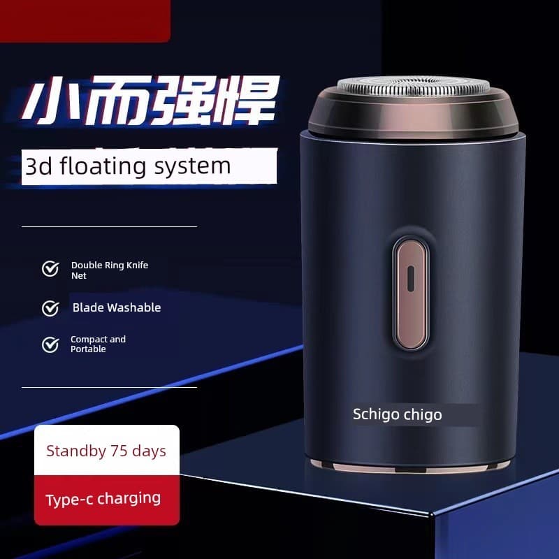 barbeador eletrico masculino Masculino portátil Mini barbeador elétrico inteligente portátil carro usb recarregável mult