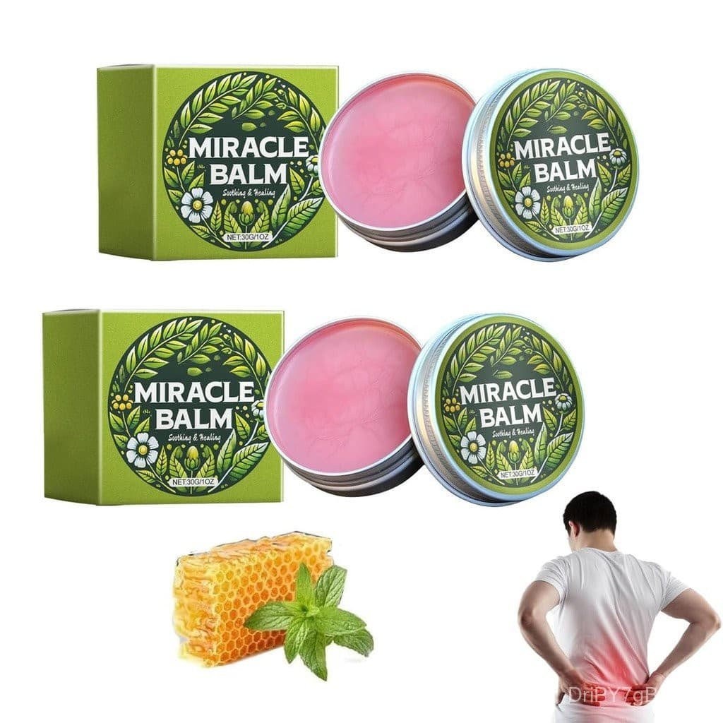 Bálsamo Milagroso Senzo, Relaxante e Confortável, Ingredientes Naturais, Bálsamo para Pernas, Braços e Costas (Verde, 2