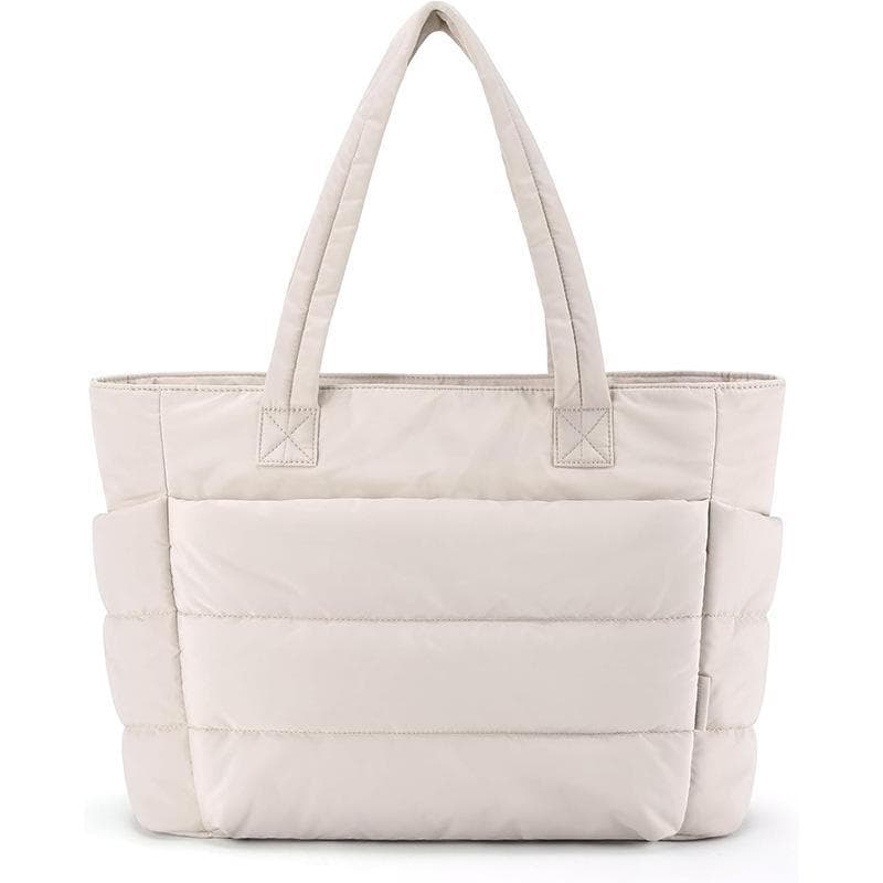 Bolsa Tote Feminina Grande Acolchoada Leve Para Viagem Academia Trabalho