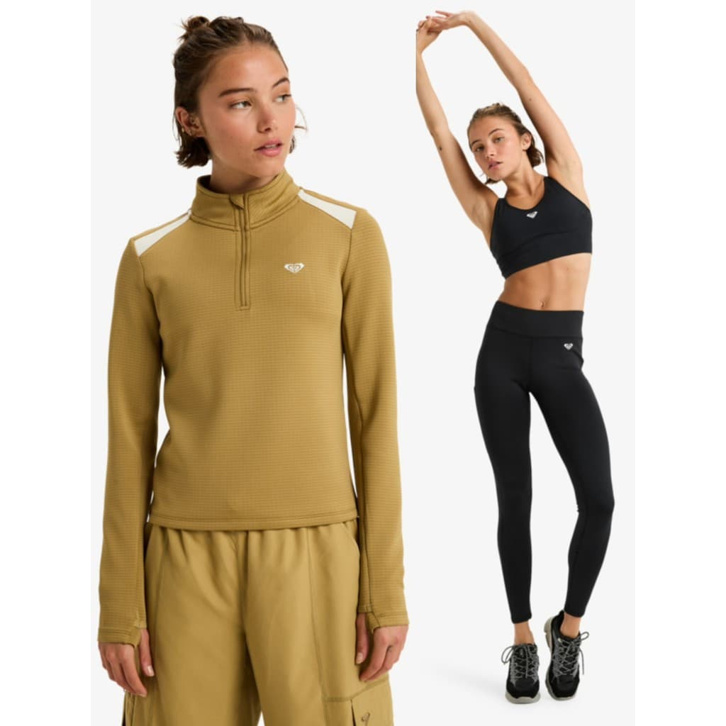 Austrália surf * XS-XXL tamanho xadrez de secagem rápida meio zíper moletom esportivo colete esportivo calças de Yoga te