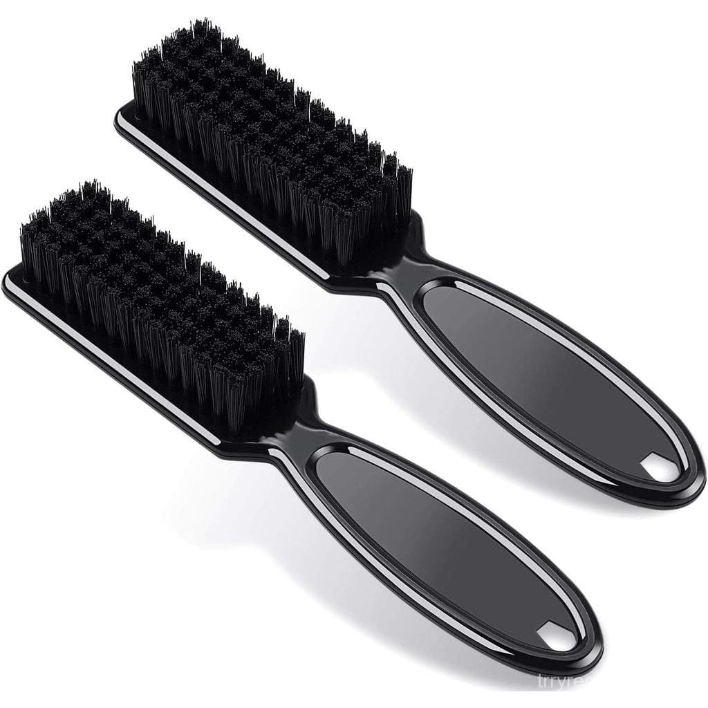 Patelai 2 Peças Escova de Limpeza para Lâminas de Barbeador, para Limpeza de Máquinas de Cortar Cabelo, Escova para Esti